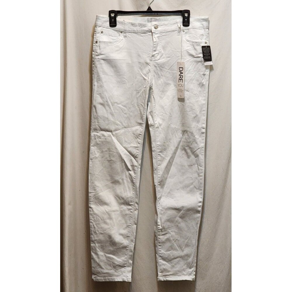 Celebrity Pink White Denim Jeans Jayden Skinny 13/31 New